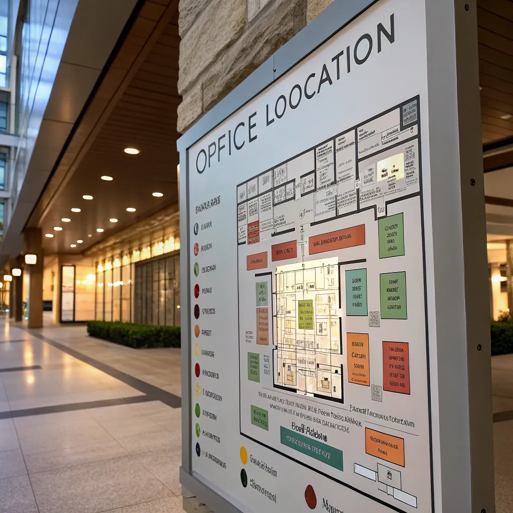 Office location map